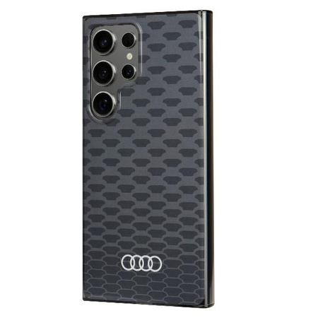 Audi nakładka do Samsung Galaxy S24 Ultra AU-IMLMS24U-Q5/D3-BK czarna IML Pattern