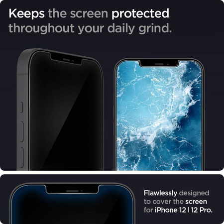 Szkło Hartowane Spigen Glass.Tr ”Ez Fit” 2-Pack Iphone 12 Pro Max