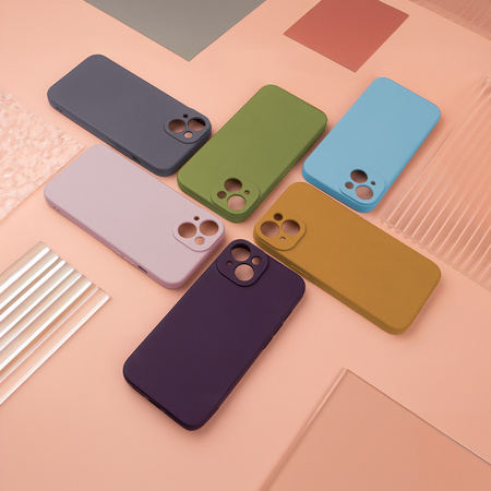 Nakładka Silicon do iPhone 16 Plus 6,7&quot; śliwkowa