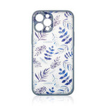 Design Case Cover für Samsung Galaxy A12 5G Flower Cover Dunkelblau