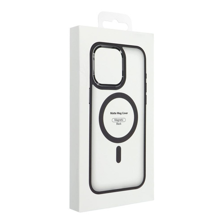 Futerał MATTE MAG COVER kompatybilny z MagSafe do IPHONE 17 czarny