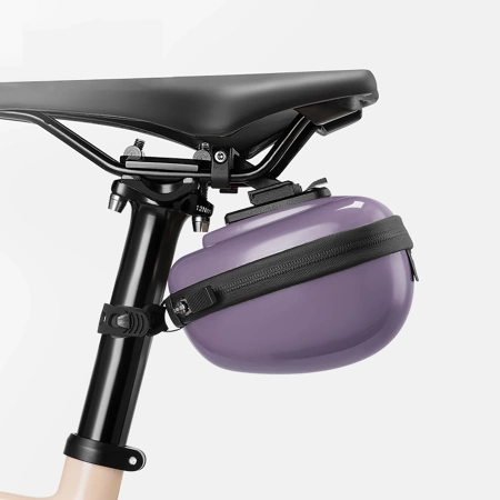 Rockbros Rigid Hard Shell Compact Satteltasche 0.4l - Lila