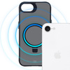 Apple iPhone 16E - 3mk Smoke Case Mag&Stand