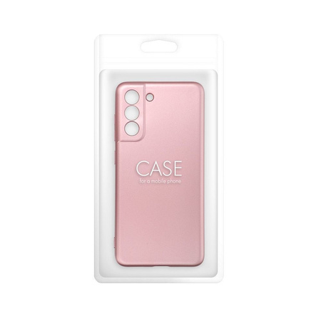 Futerał METALLIC do SAMSUNG S25 różowy