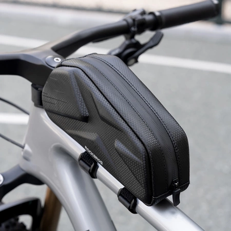 Rockbros Bike Bag, Rigid, Frame, Top Tube, 1.4l - Black