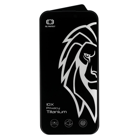 Hartowane szkło 10X Privacy Titanium do Iphone 14 Pro Max