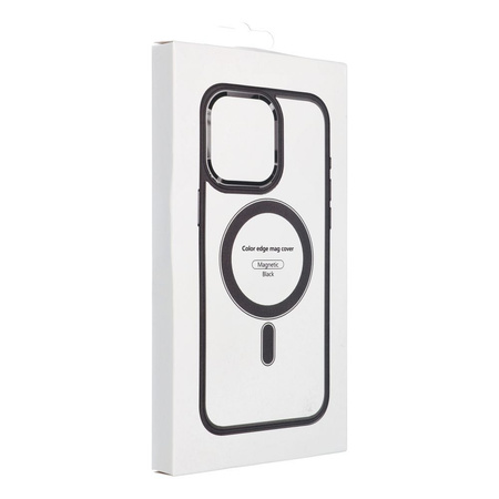 Futerał COLOR EDGE MAG COVER kompatybilny z MagSafe do IPHONE 17 Pro Max czarny