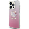 Hello Kitty IML Gradient Electrop Kitty Head case for iPhone 14 Pro - pink