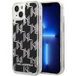 Karl Lagerfeld KLHCP14MLMNMK iPhone 14 Plus 6,7" hardcase czarny/black Liquid Glitter Monogram