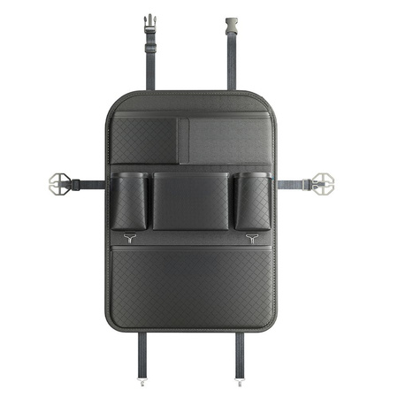 Organizer samochodowy na fotele przednie z przegródkami NAPPA czarny