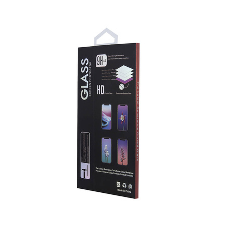 Szkło hartowane 6D do iPhone 13 Mini 5,4'' czarna ramka