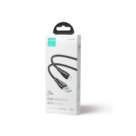 Joyroom USB - Lightning 2.4A cable Surpass Series 2 m black (S-UL012A11)