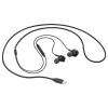 Słuchawki przewodowe Samsung EO-IC100BBE USB-C Stereo Hi-Fi (OOB Bulk - opakowanie zastępcze) - czarne
