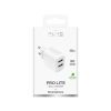Ładowarka sieciowa Puro PROLITE 10W 2x USB-A - biała