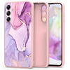 Etui SAMSUNG GALAXY A35 5G Tech-Protect Icon Marble różowe