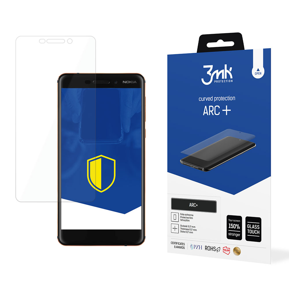 3MK Folia ARC SE Nokia 6.1 2018 Folia Fullscreen