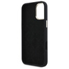 Original Case IPHONE 16 Guess Hardcase Silicone Logo Strass 4G (GUHCP16SM4DGPK) black