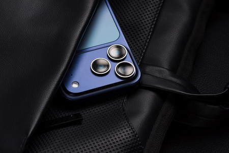 Szkło hartowane Forcell Premium do aparatu - do Samsung Galaxy S25 Srebrny Cień