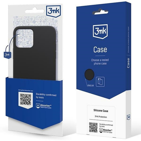 3MK SILICONE CASE IPHONE 11 BLACK