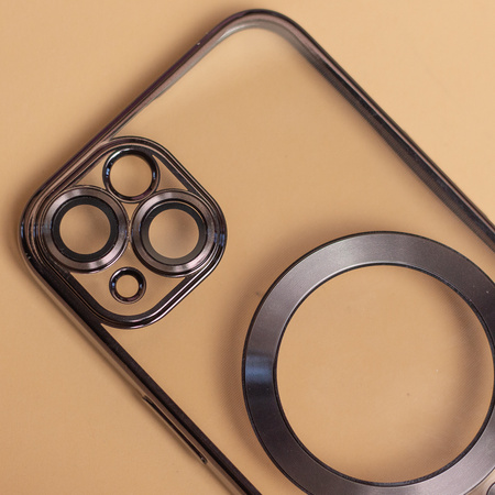 Nakładka Color Chrome Mag do iPhone SE 2024 czarna