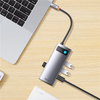 Baseus Metal Gleam Series 4 in 1 HUB Dockingstation USB Typ C – 4 x USB 3.2 Gen. 1 (WKWG070013)