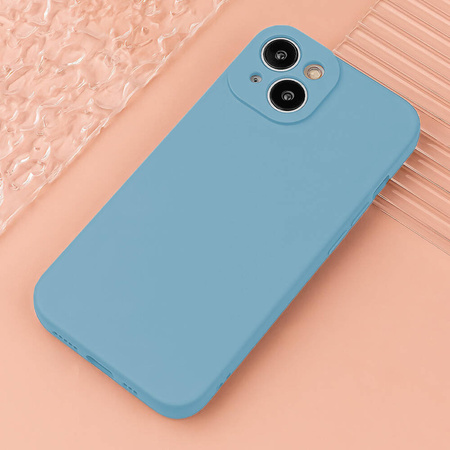 Nakładka Silicon do iPhone 15 Pro 6,1&quot; błękitna