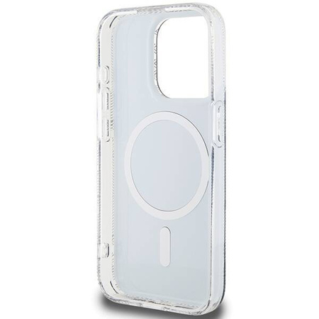 Oryginalne Etui APPLE IPHONE 15 PRO MAX Guess hardcase IML GCube MagSafe (GUHMP15XHGCUSTGK) czarne