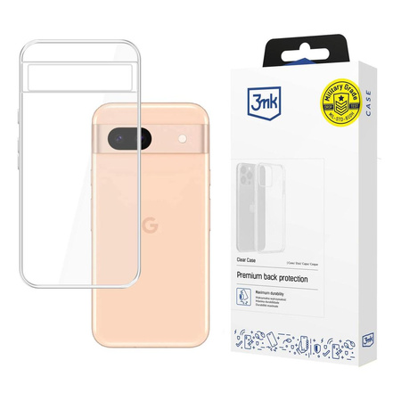 3MK Clear Case Google Pixel 8A 5G