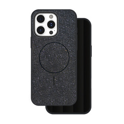 Nakładka Glitter Thin Mag do iPhone 16 Pro Max 6,9" czarna