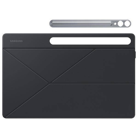 Flip case with stand for Samsung Galaxy Tab S9 Ultra Smart Book Cover - white