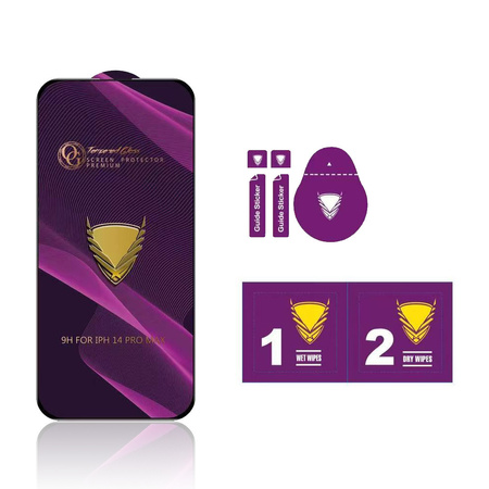 Szkło hartowane OG Premium do Samsung A15 5G czarna ramka