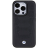 Etui BMW Leather Seats Pattern na iPhone 15 Pro Max - czarne