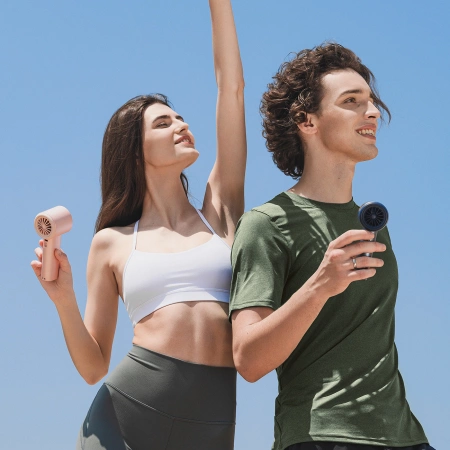 Mini wentylator Jisulife Handheld Fan Pro1 FA53 (ABS) przenośny wiatraczek USB - niebieski