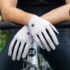 Rockbros MTB Fahrradhandschuhe Größe: L - weiß und schwarz