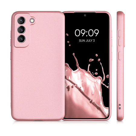 Futerał METALLIC do SAMSUNG A56 5G różowy