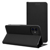 Kabura LUNA Book Carbon do IPHONE XR (") czarny