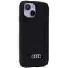 Etui Audi Silicone Case do iPhone 15 Plus - czarne