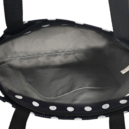 Torba shopperka Wonder wzór 2 groszki złote