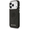 Karl Lagerfeld Initialen &amp; Metalllogo MagSafe Case für iPhone 17 Pro Max - Schwarz