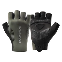 Rockbros cycling gloves spring/summer/autumn, short fingers, size: S - green