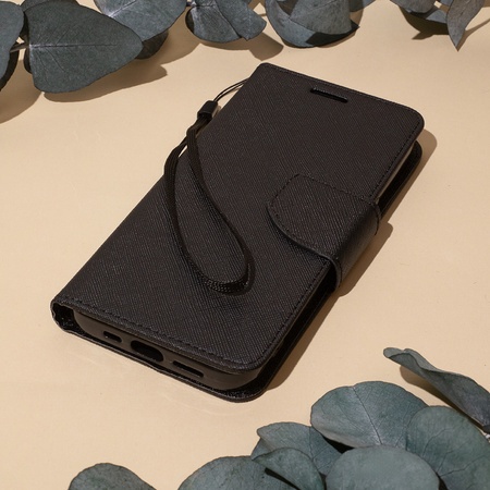 Etui Smart Fancy do iPhone 16 6,1&quot; czarne
