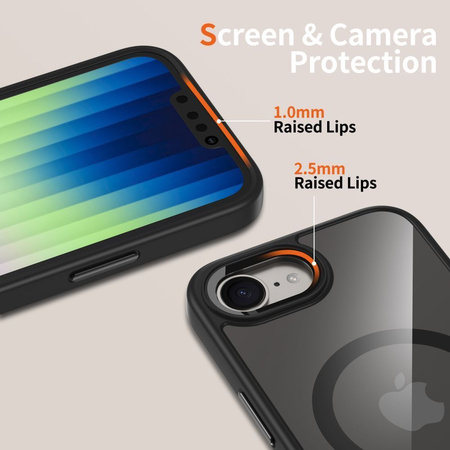 TECH-PROTECT MAGMAT MAGSAFE NOTHING CMF PHONE 2 PRO BLACK/CLEAR