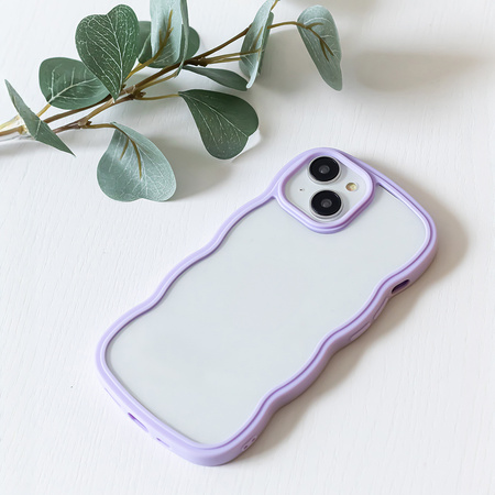 Nakładka Wave do iPhone X / XS fioletowa