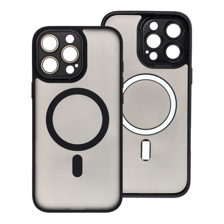 Futerał VARIETE MAG COVER kompatybilny z MagSafe do IPHONE 15 PRO czarny