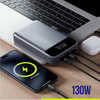 Allity power bank do laptopa APB-200 PD QC 130W 19200 mAh szary
