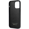Audi Kunstleder iPhone 14 Pro Max 6,7" schwarz/schwarz Hardcase AU-TPUPPCIP14PM-TT/D1-BK