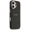 Guess Peony Hot Stamp MagSafe Case for iPhone 17 - Black