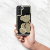 Futerał TEDDY BEAR do SAMSUNG S25 Edge złoty