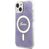 Guess GUHMP14MH4STU iPhone 14 Plus 6.7" lila/lila Hardcase 4G MagSafe