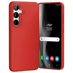 Mercury Soft Samsung S24 FE S721         czerwony/red